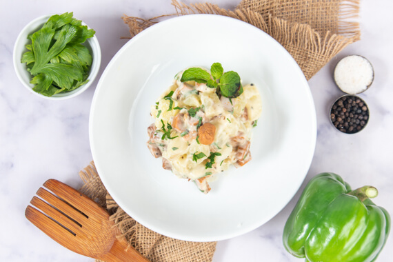 Sausage and potato salad
